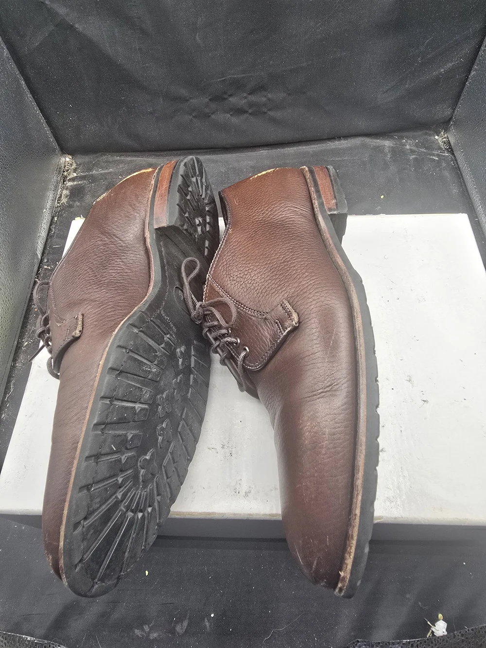 Allen‎ Edmonds Dark Brown Leather Derby Shoes